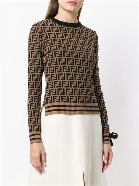 women's fendi sweater|Fendi jumper women's sale.